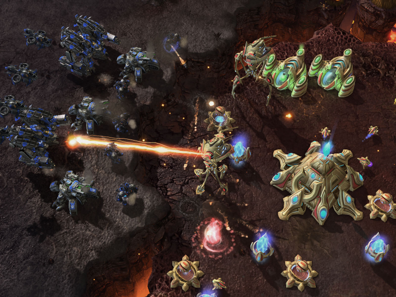 Illustration for article titled We Require More StarCraft II Screen Shots